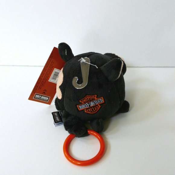 Harley Davidson Biker Club Wild Wiggle Hog Plush Stuffed Animal 6" - Picture 4 of 4